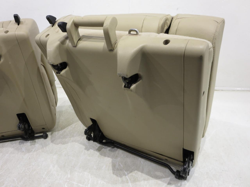 2007 - 2014 Tahoe Yukon Escalade 3rd Row Seats, Tan leather #592i | Picture # 14 | OEM Seats