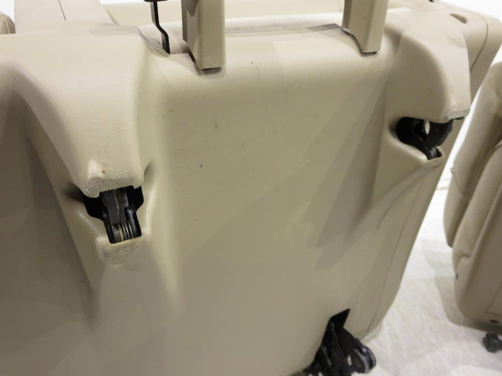2007 - 2014 Chevy Tahoe Suburban 3rd Row Seat Tan Leather #592i | Picture # 16 | OEM Seats