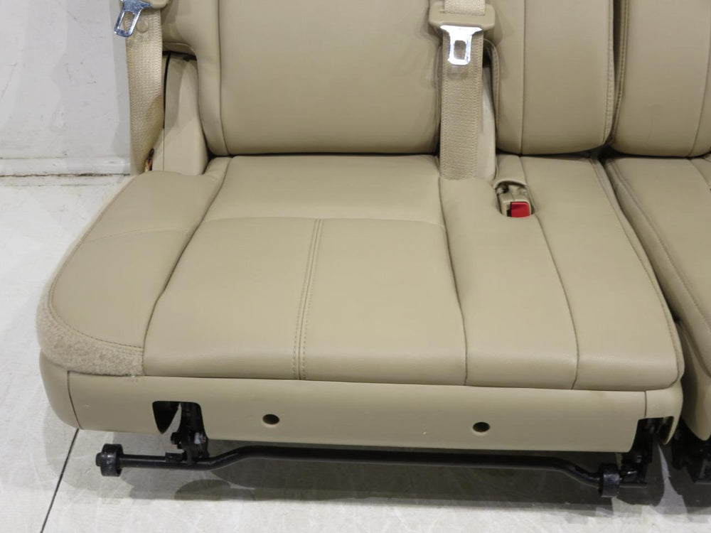 2007 - 2014 Chevy Tahoe Suburban 3rd Row Seat Tan Leather #593I | Picture # 5 | OEM Seats