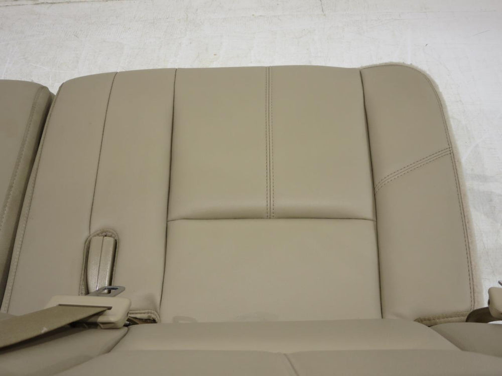 2007 - 2014 Chevy Tahoe Suburban 3rd Row Seat Tan Leather #593I | Picture # 10 | OEM Seats