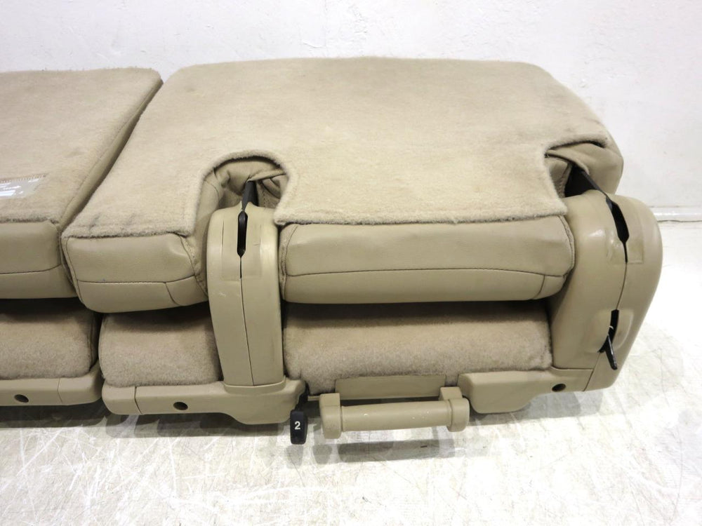 2007 - 2014 Chevy Tahoe Suburban 3rd Row Seat Tan Leather #593I | Picture # 20 | OEM Seats