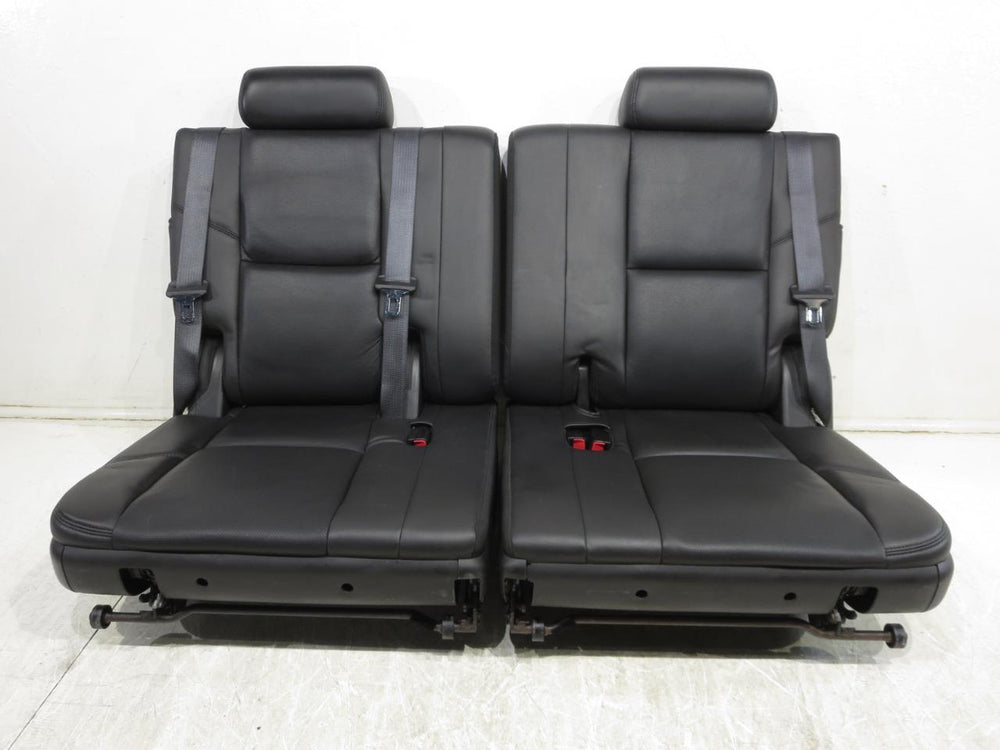 2007 - 2014 GM Escalade Suburban Tahoe 3rd Row Seat Black Leather #596i | Picture # 19 | OEM Seats