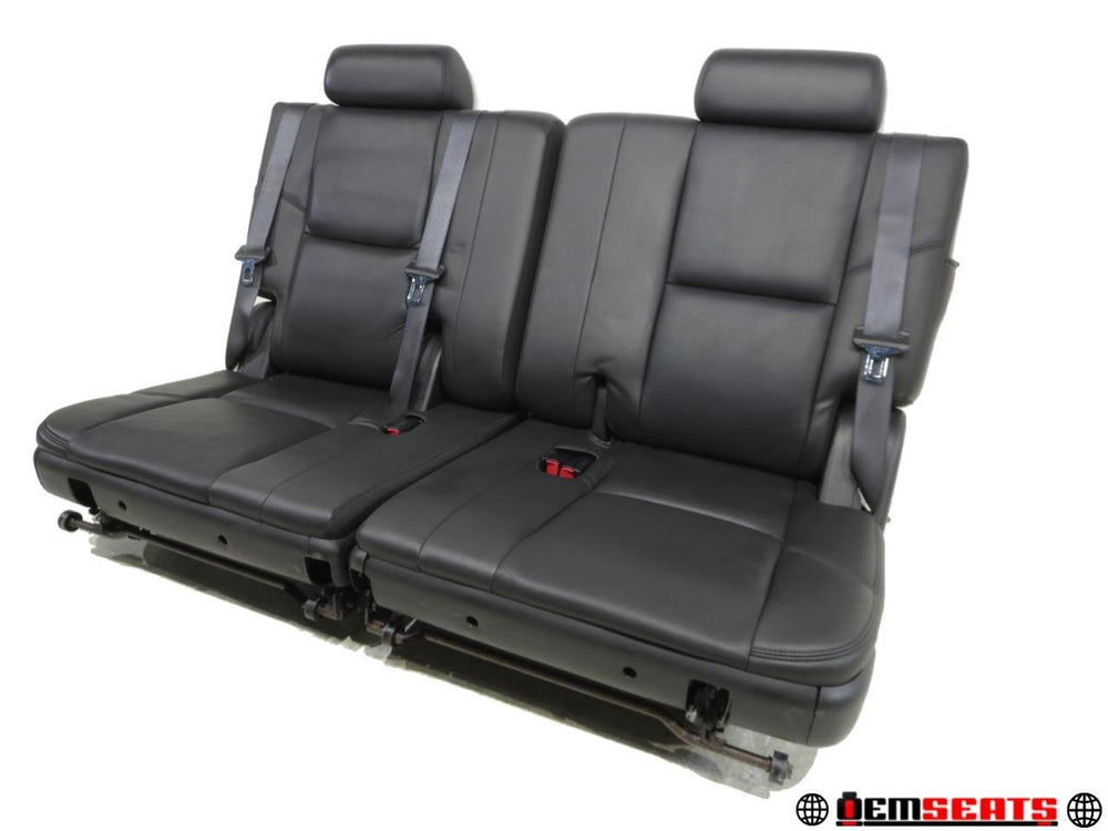 2007 - 2014 GM Escalade Suburban Tahoe 3rd Row Seat Black Leather #596i | Picture # 1 | OEM Seats
