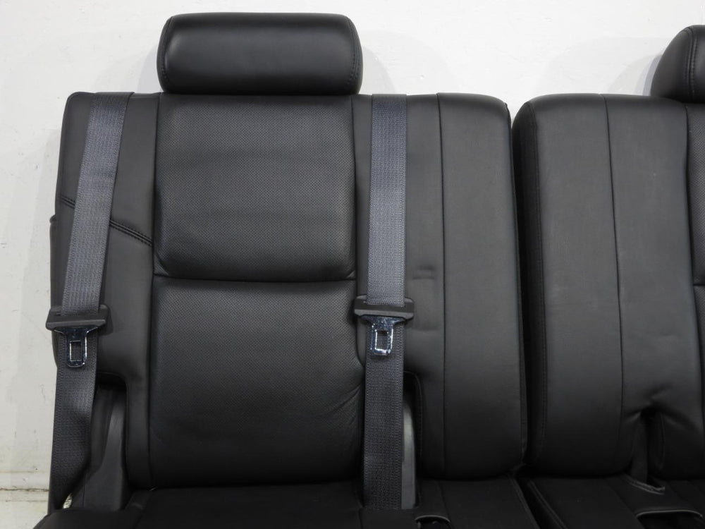 2007 - 2014 GM Escalade Suburban Tahoe 3rd Row Seat Black Leather #596i | Picture # 3 | OEM Seats