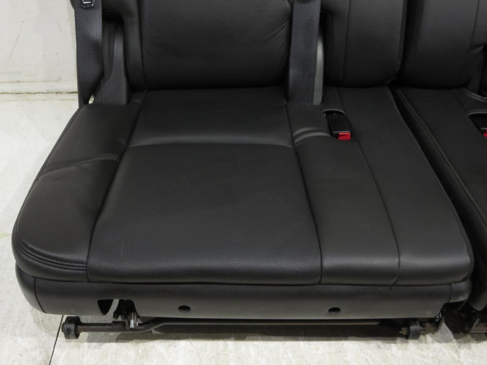 2007 - 2014 GM Escalade Suburban Tahoe 3rd Row Seat Black Leather #596i | Picture # 5 | OEM Seats