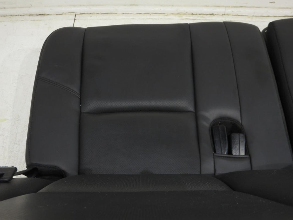 2007 - 2014 GM Escalade Suburban Tahoe 3rd Row Seat Black Leather #596i | Picture # 7 | OEM Seats