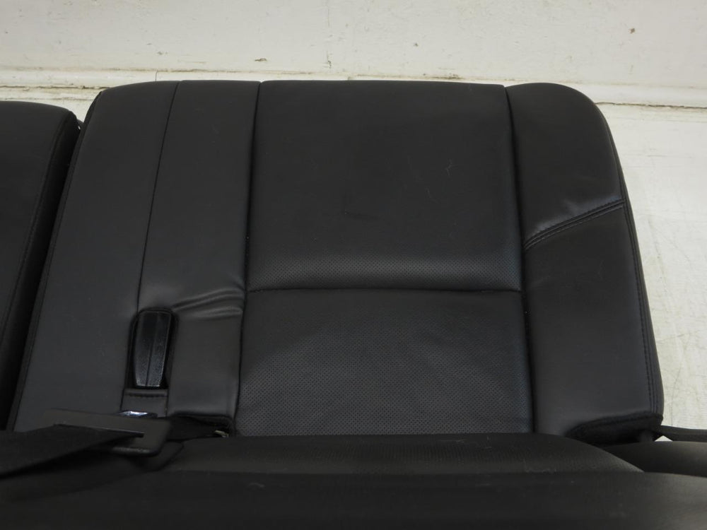 2007 - 2014 GM Escalade Suburban Tahoe 3rd Row Seat Black Leather #596i | Picture # 8 | OEM Seats