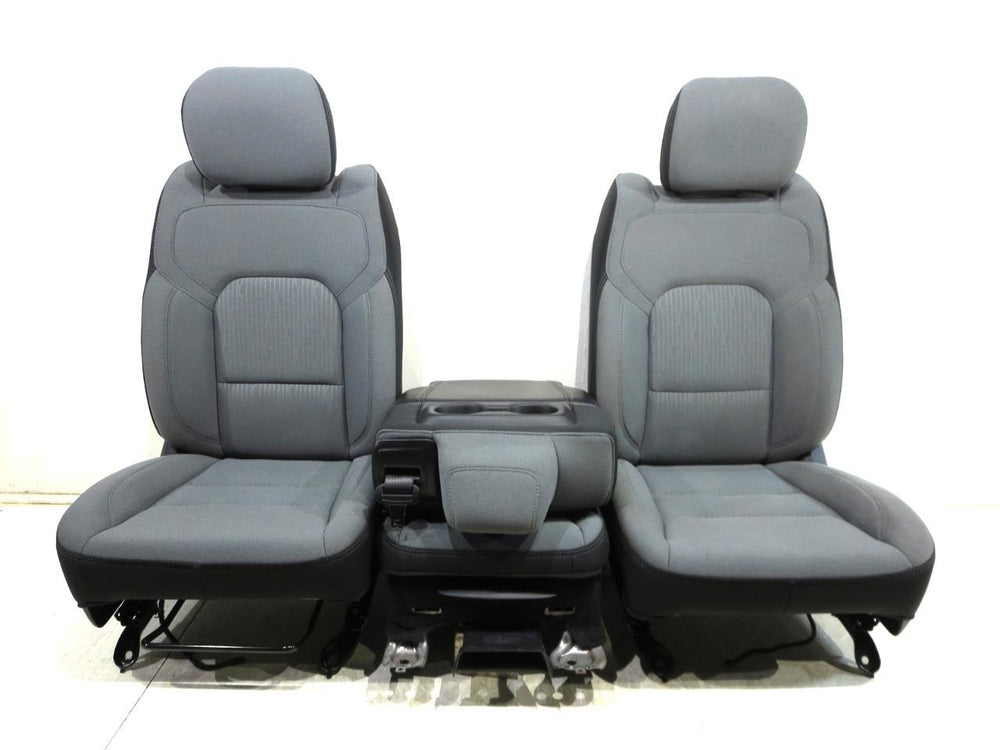 2019 - 2024 Dodge Ram Seats 1500 Oem Gray Cloth Powered #595i | Picture # 11 | OEM Seats