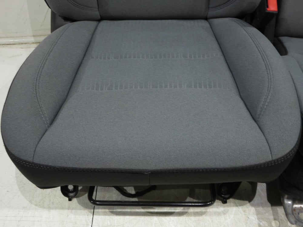 2019 - 2024 Dodge Ram Seats 1500 Oem Gray Cloth Powered #595i | Picture # 3 | OEM Seats