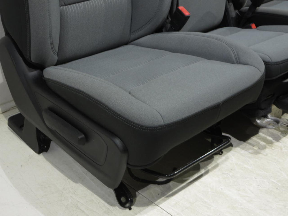 2019 - 2024 Dodge Ram Seats 1500 Oem Gray Cloth Powered #595i | Picture # 9 | OEM Seats