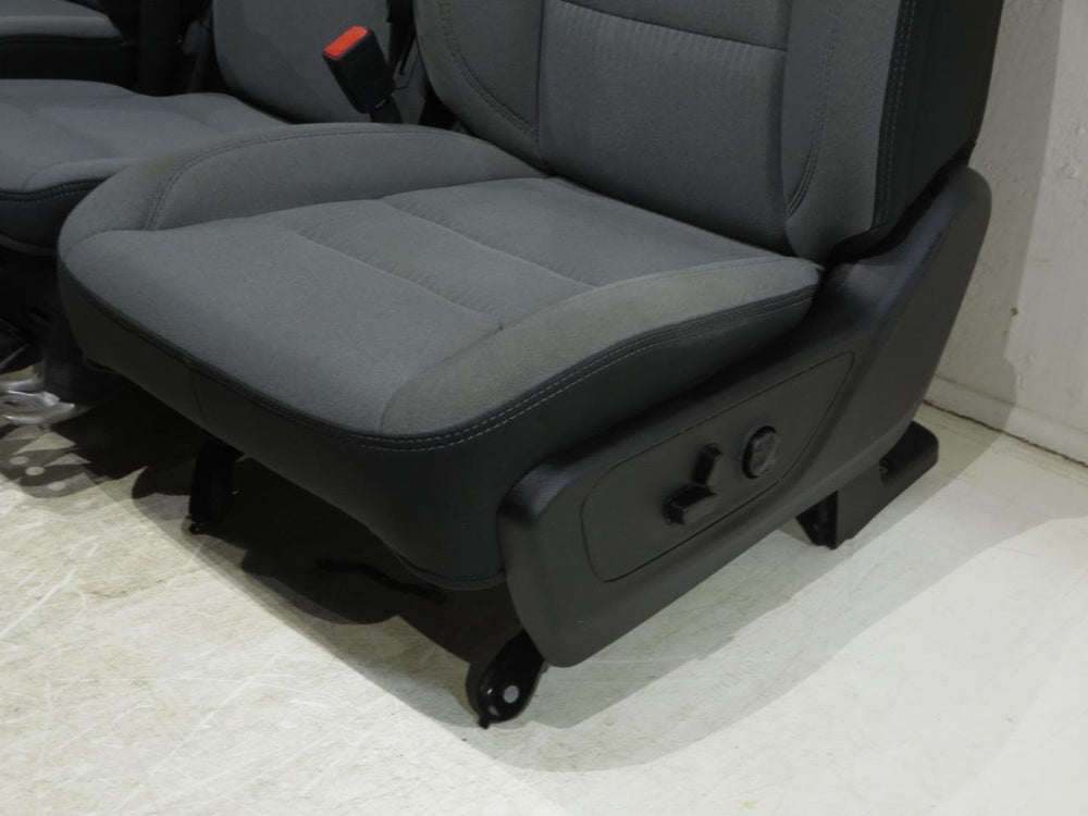 2019 - 2024 Dodge Ram Seats 1500 Oem Gray Cloth Powered #595i | Picture # 10 | OEM Seats