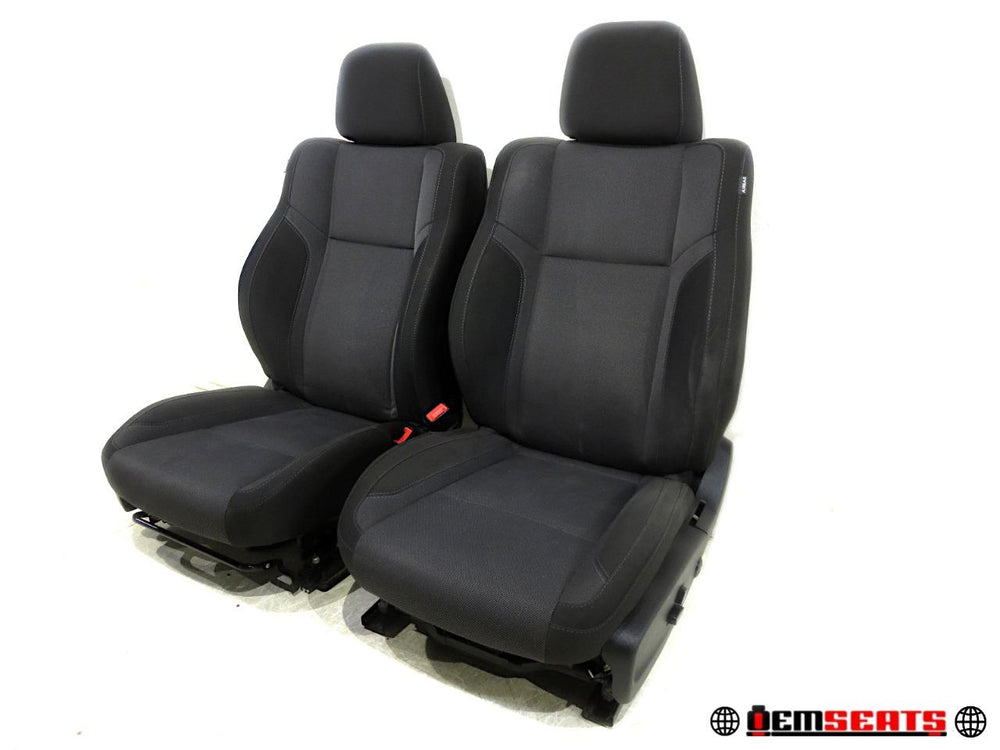 Dodge Charger Chrysler 300 Heated Oem Black Cloth Seats 2011-2015 2016 2017 2018 | Picture # 1 | OEM Seats