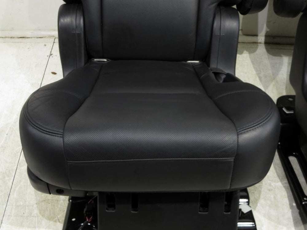 2007 - 2014 Tahoe Yukon Escalade Second Row Bucket Seats, Black Leather #606i | Picture # 5 | OEM Seats