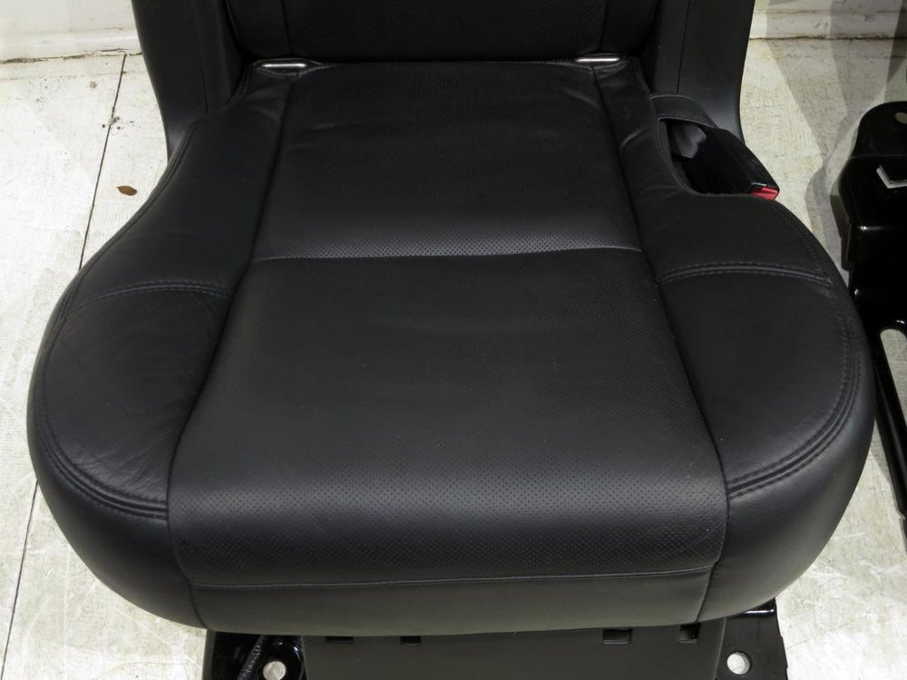 2007 - 2014 Tahoe Yukon Escalade Second Row Bucket Seats, Black Leather #606i | Picture # 7 | OEM Seats