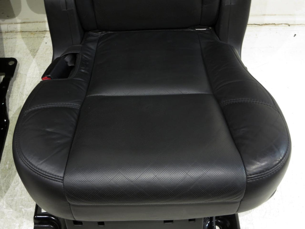 2007 - 2014 Tahoe Yukon Escalade Second Row Bucket Seats, Black Leather #606i | Picture # 8 | OEM Seats