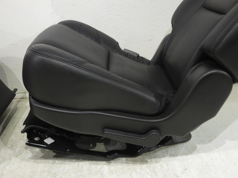 2007 - 2014 Tahoe Yukon Escalade Second Row Bucket Seats, Black Leather #606i | Picture # 10 | OEM Seats