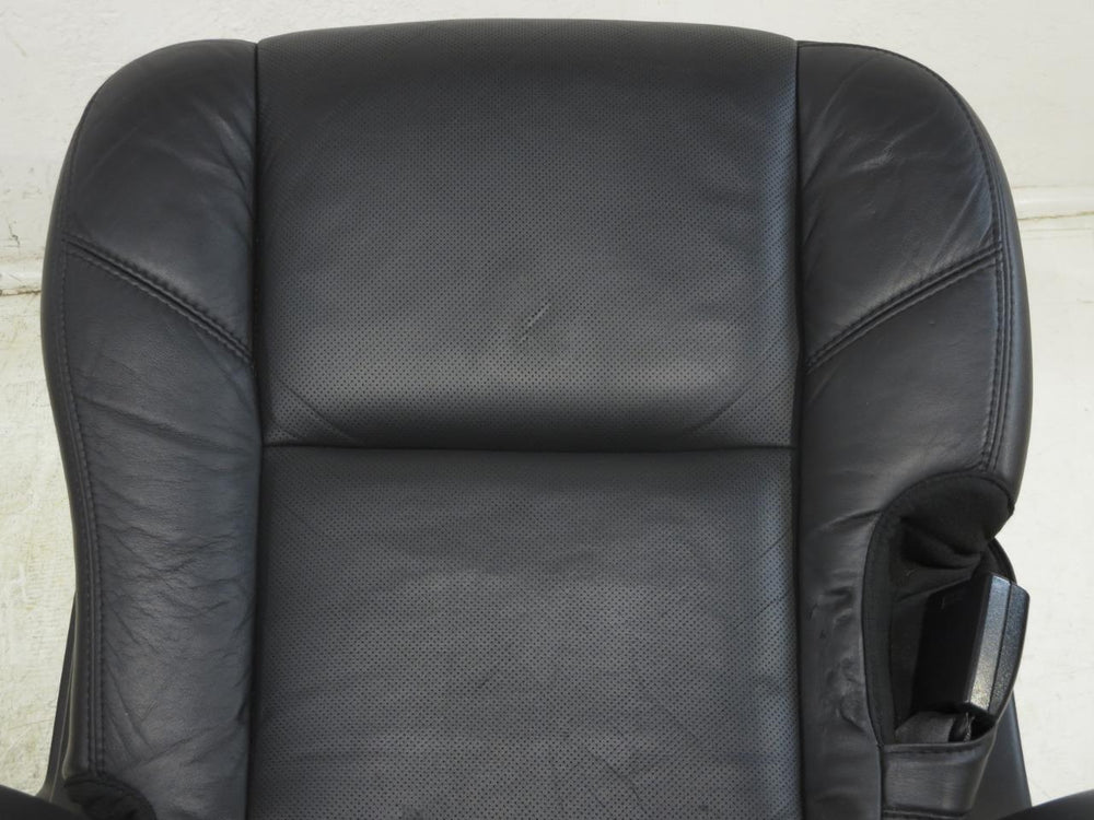 2007 - 2014 Cadillac Escalade Tahoe Rear Bucket Seats Black Leather #606I | Picture # 12 | OEM Seats