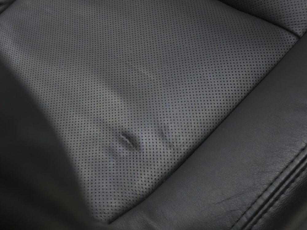 2007 - 2014 Cadillac Escalade Tahoe Rear Bucket Seats Black Leather #606I | Picture # 13 | OEM Seats
