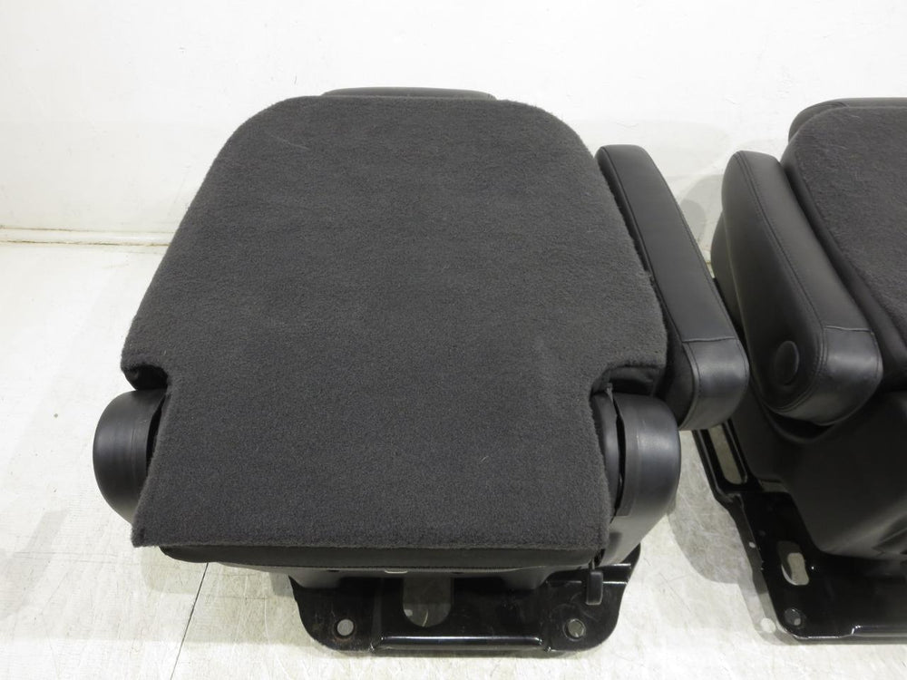 2007 - 2014 Tahoe Yukon Escalade Second Row Bucket Seats, Black Leather #606i | Picture # 19 | OEM Seats