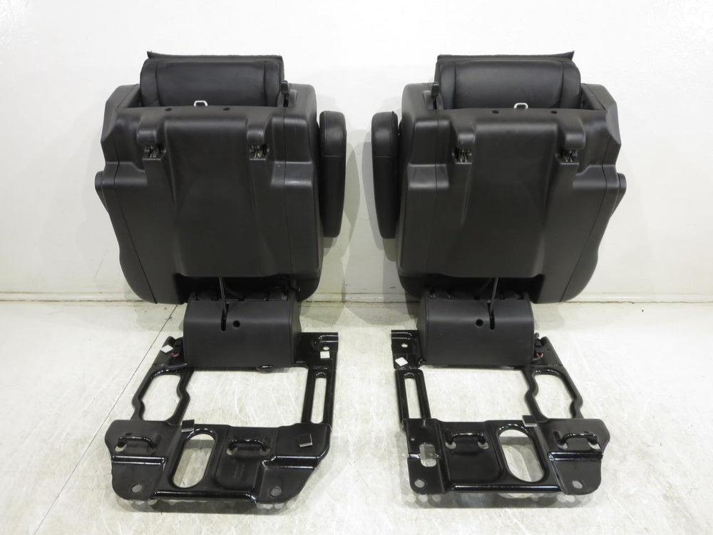 2007 - 2014 Cadillac Escalade Tahoe Rear Bucket Seats Black Leather #606I | Picture # 25 | OEM Seats