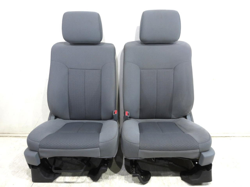 2009 - 2014 Ford F150 Seats Gray Cloth Powered | Picture # 20 | OEM Seats