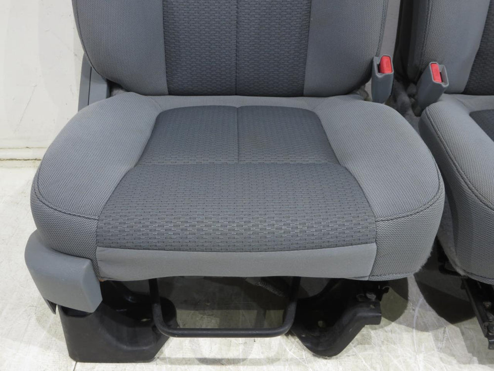 2009 - 2014 Ford F150 Seats Gray Cloth Powered | Picture # 3 | OEM Seats