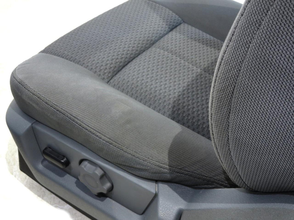 2009 - 2014 Ford F150 Seats Gray Cloth Powered | Picture # 7 | OEM Seats
