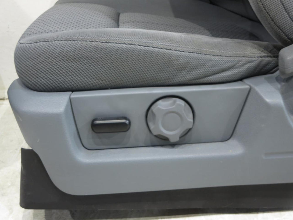 2009 - 2014 Ford F150 Seats Gray Cloth Powered | Picture # 12 | OEM Seats