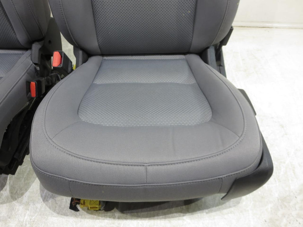 2015 - 2021 GMC Canyon Chevy Colorado Seats Gray Cloth #610i | Picture # 4 | OEM Seats