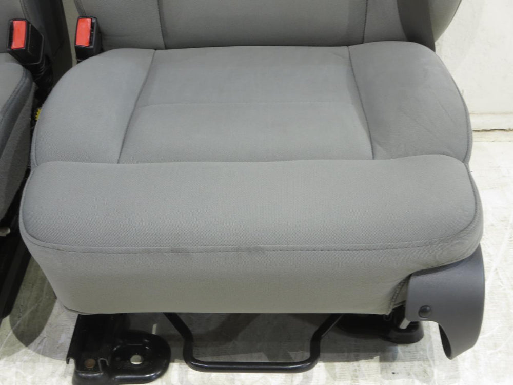 2004 - 2008 Ford F150 Seats Regular & Extended Cab Gray Cloth #611i | Picture # 4 | OEM Seats