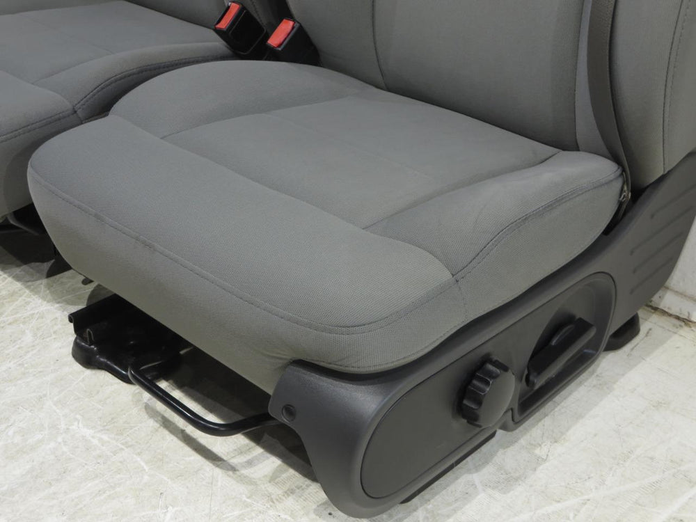 2004 - 2008 Ford F150 Seats Regular & Extended Cab Gray Cloth #611i | Picture # 6 | OEM Seats