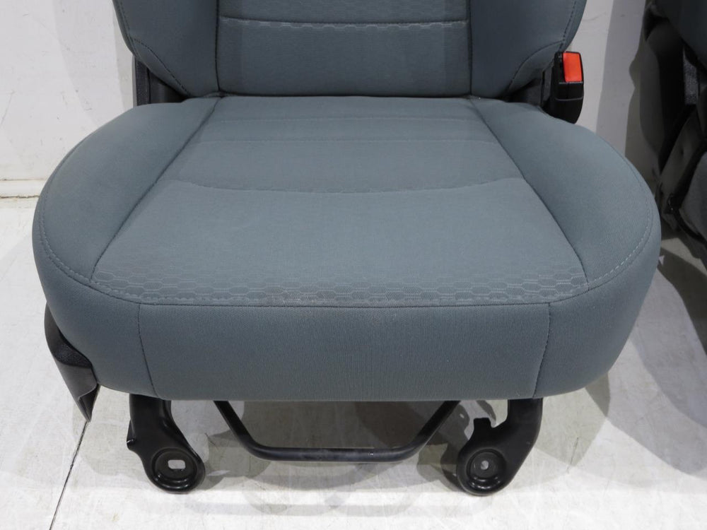 2009 - 2018 Dodge Ram Seats Gray Cloth Manual for Sale #617i | Picture # 3 | OEM Seats