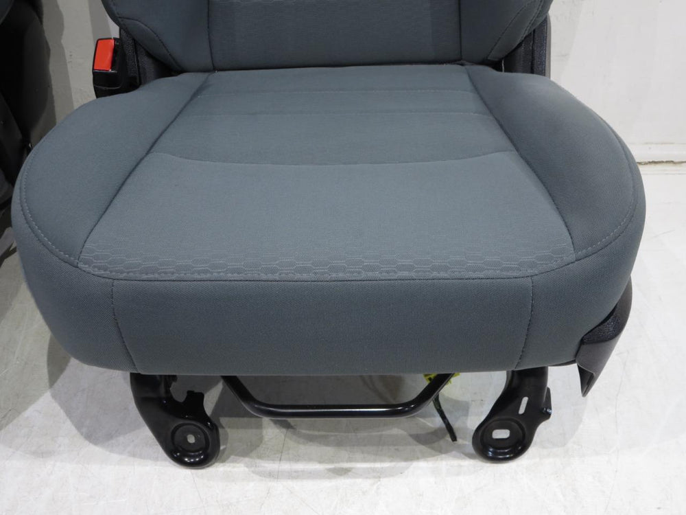 2009 - 2018 Dodge Ram Seats Gray Cloth Manual for Sale #617i | Picture # 4 | OEM Seats