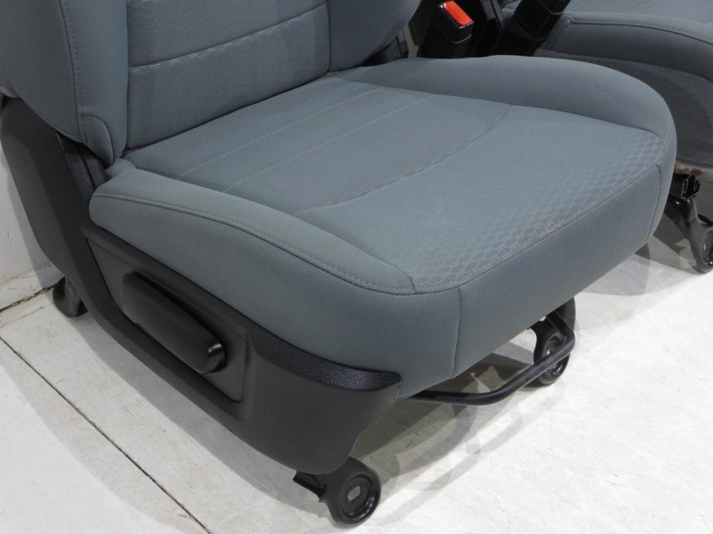 2009 - 2018 Dodge Ram Seats Gray Cloth Manual for Sale #617i | Picture # 5 | OEM Seats