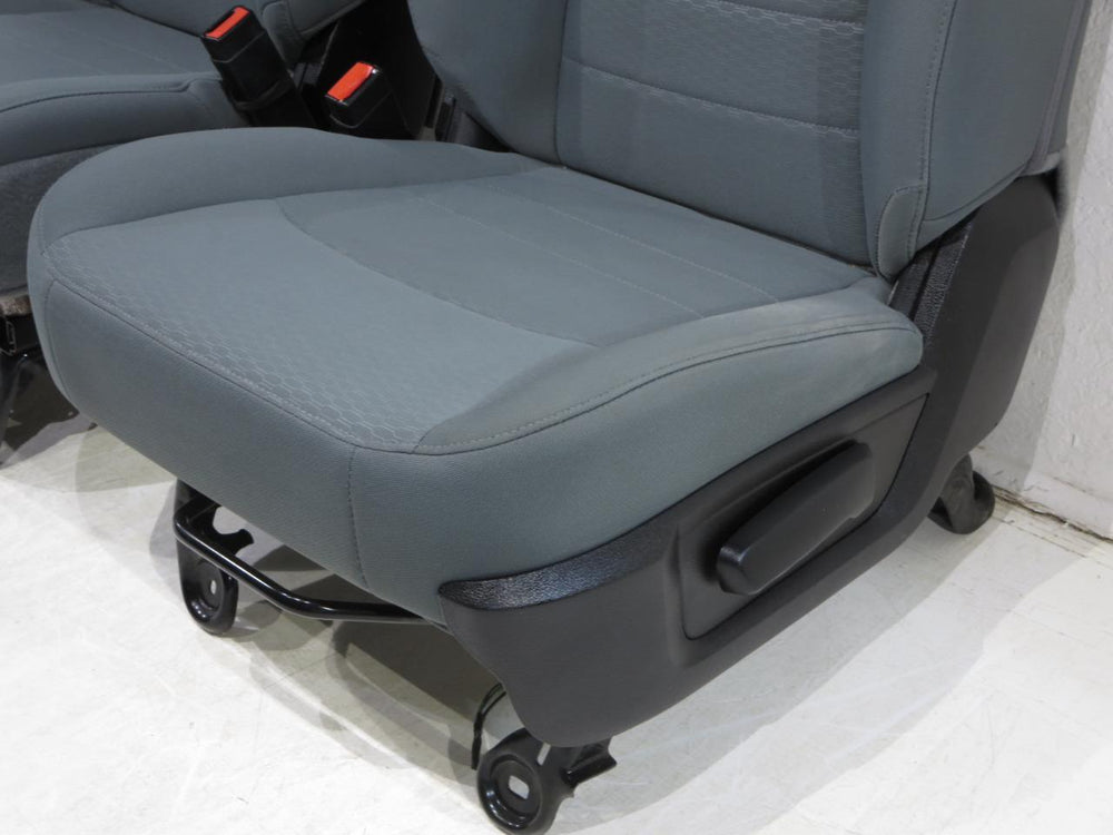 2009 - 2018 Dodge Ram Seats Gray Cloth Manual for Sale #617i | Picture # 6 | OEM Seats