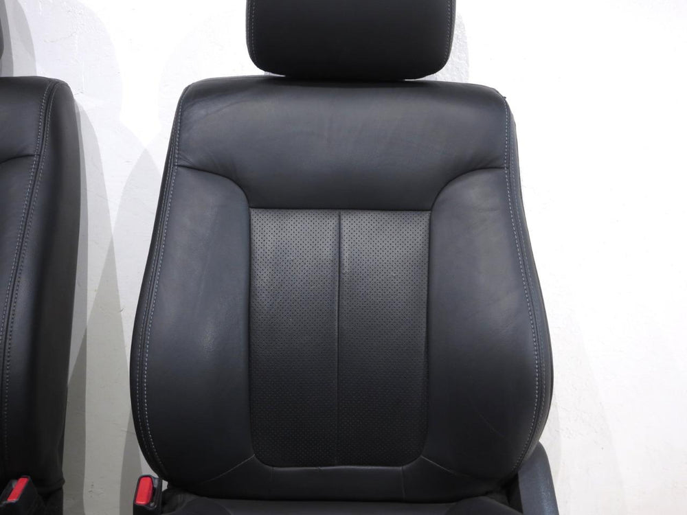 2009 - 2014 Ford F150 Front Seats Black Leather A/C Cooled & Heated #618i | Picture # 10 | OEM Seats