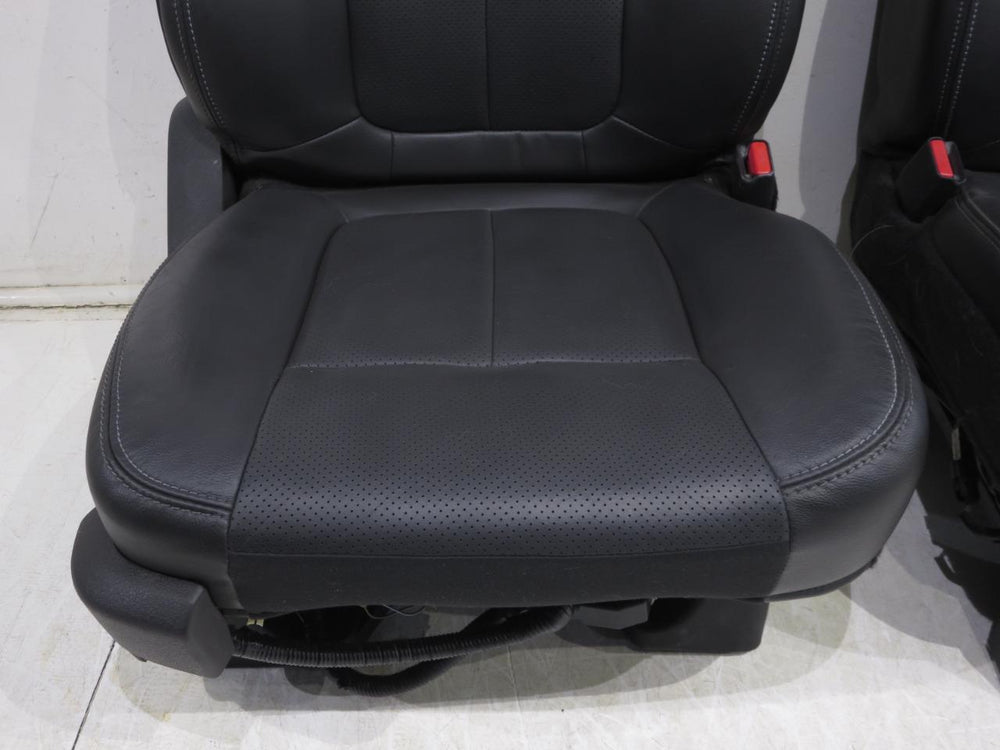 2009 - 2014 Ford F150 Front Seats Black Leather A/C Cooled & Heated #618i | Picture # 3 | OEM Seats
