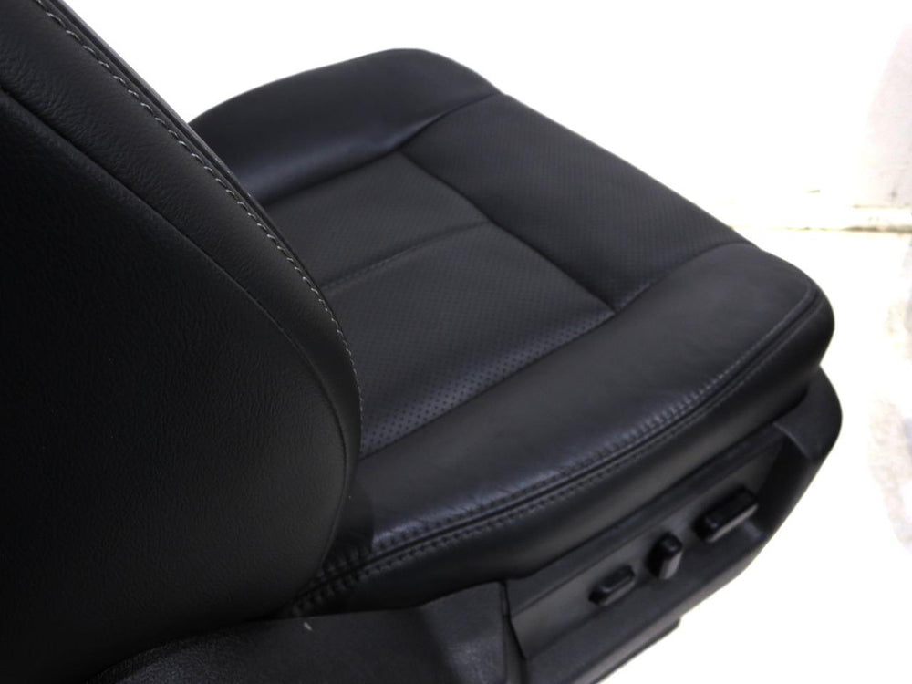 2009 - 2014 Ford F150 Front Seats Black Leather A/C Cooled & Heated #618i | Picture # 7 | OEM Seats