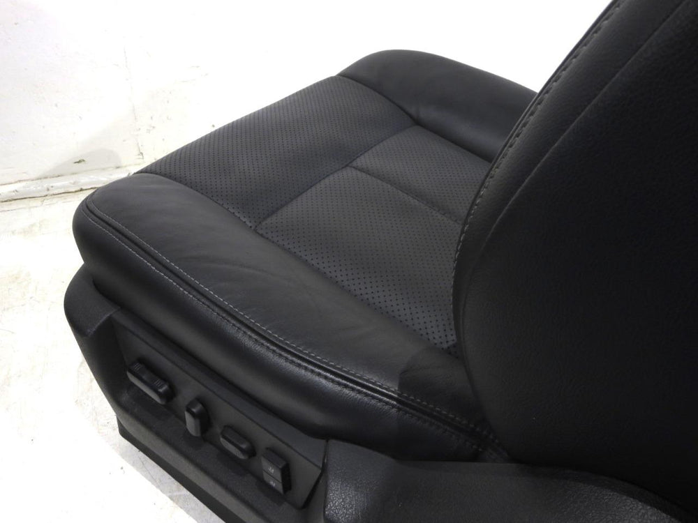 2009 - 2014 Ford F150 Front Seats Black Leather A/C Cooled & Heated #618i | Picture # 8 | OEM Seats