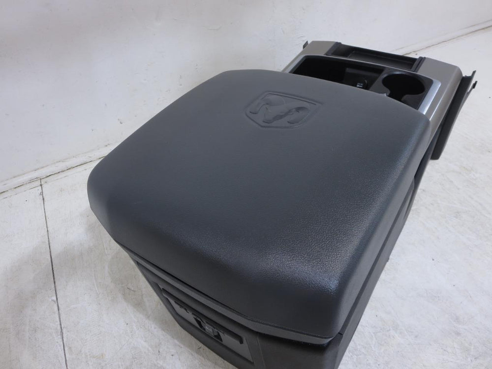 2009 - 2014 Dodge Ram Center Console Black & Gray #620i | Picture # 8 | OEM Seats