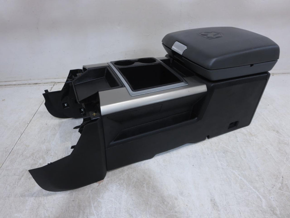 2009 - 2014 Dodge Ram Center Console Black & Gray #620i | Picture # 4 | OEM Seats