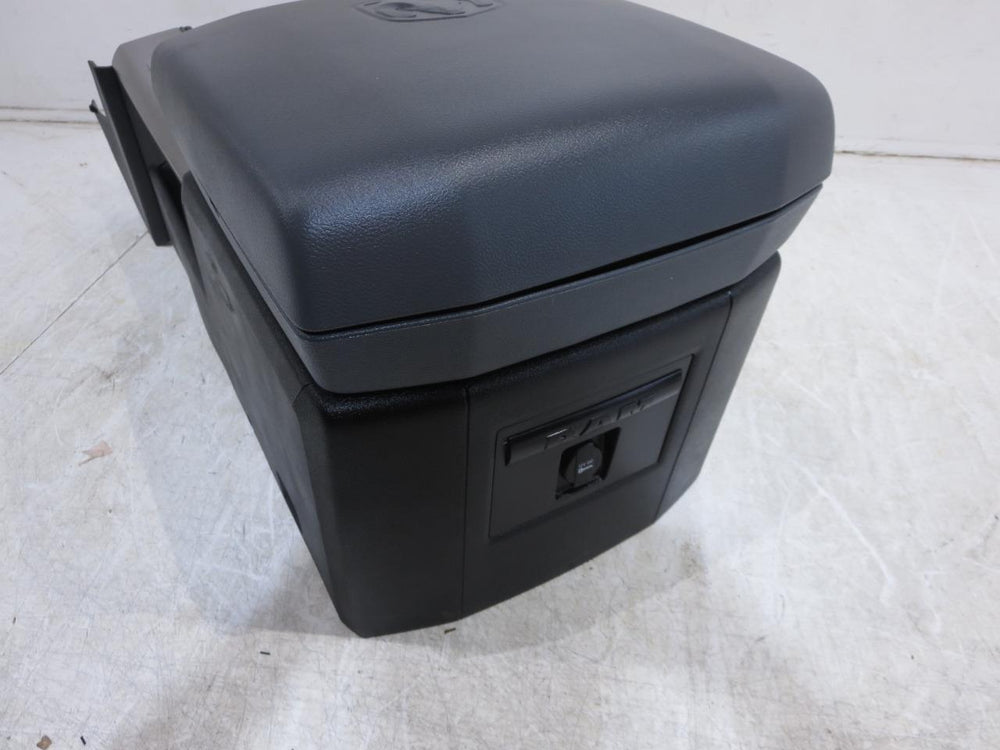 2009 - 2014 Dodge Ram Center Console Black & Gray #620i | Picture # 5 | OEM Seats