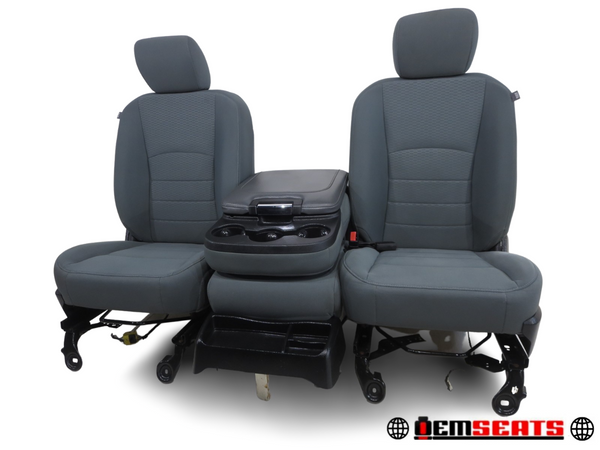 Ram gray cloth seats