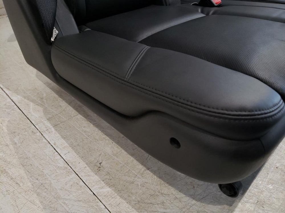 2007 - 2014 Cadillac Escalade Tahoe 3rd Row Seat Black Leather #624i | Picture # 5 | OEM Seats