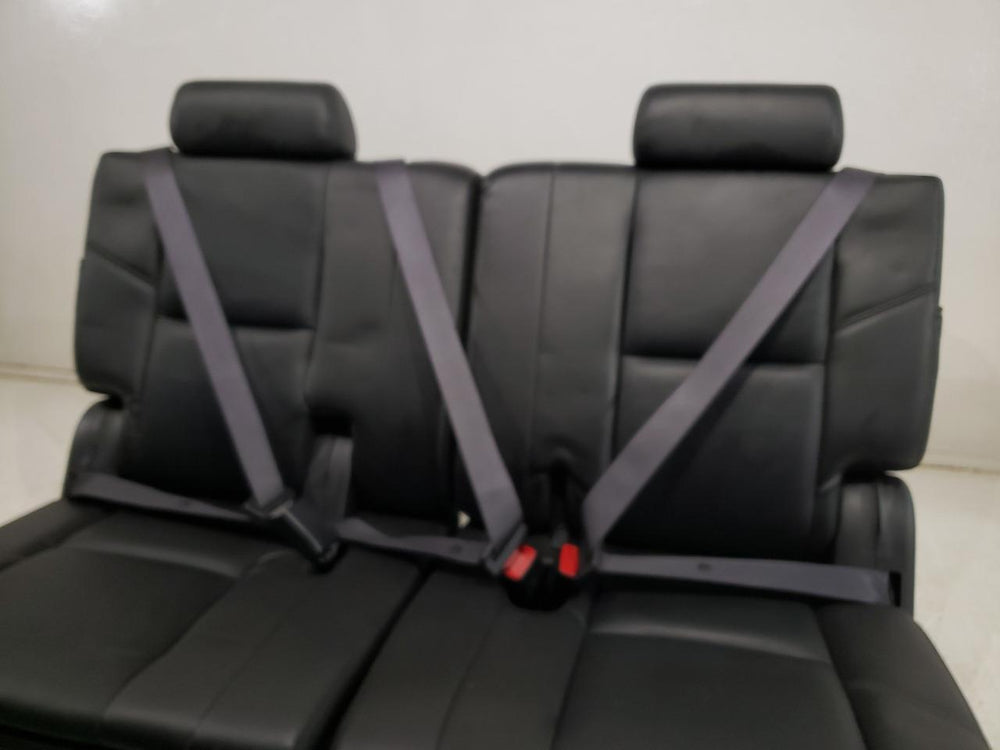 2007 - 2014 Cadillac Escalade Tahoe 3rd Row Seat Black Leather #624i | Picture # 11 | OEM Seats