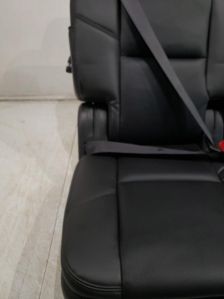 2007 - 2014 Cadillac Escalade Tahoe 3rd Row Seat Black Leather #624i | Picture # 9 | OEM Seats