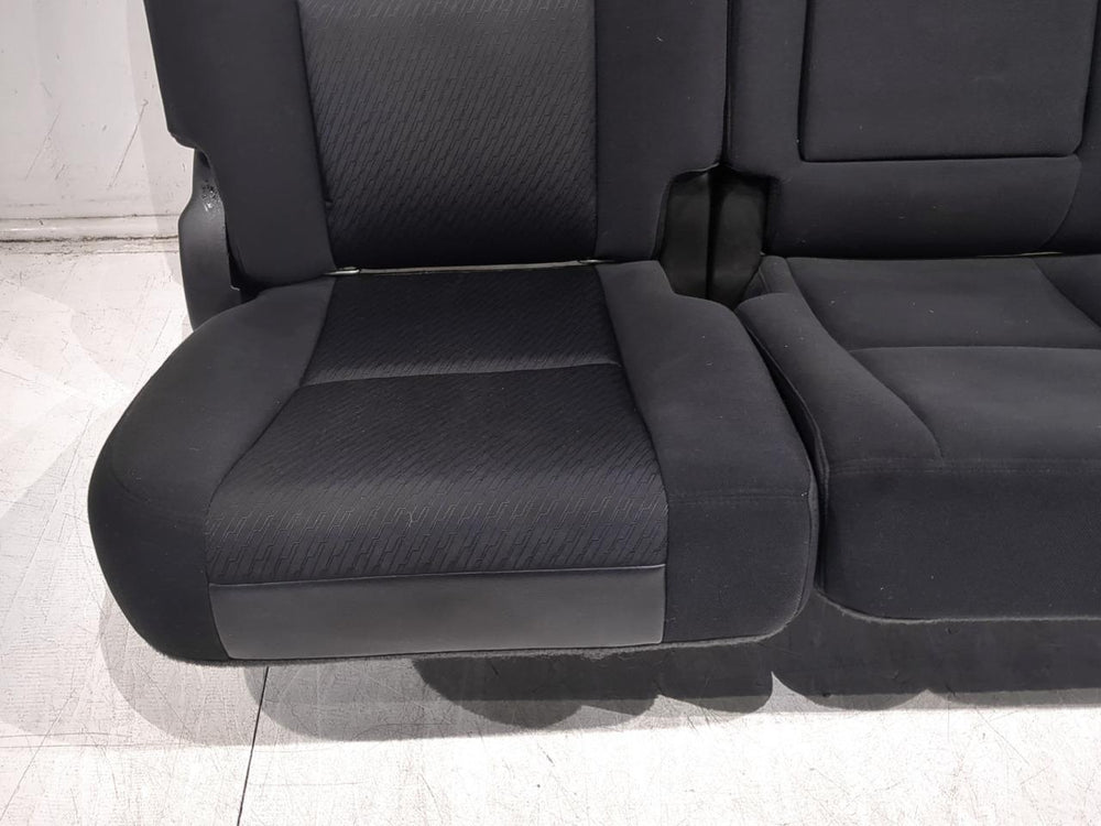 2007 - 2013 Chevy Silverado Sierra Rear Seat Black Cloth #627i | Picture # 5 | OEM Seats