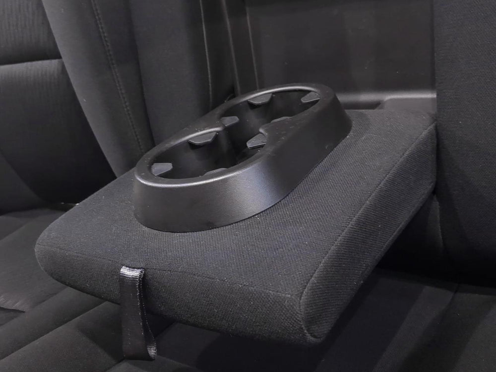 2007 - 2013 Chevy Silverado Sierra Rear Seat Black Cloth #627i | Picture # 8 | OEM Seats