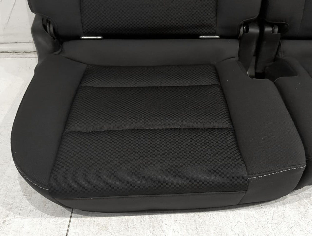 2014 - 2018 Chevy Silverado Rear Seat Extended Cab Black Cloth #628i | Picture # 5 | OEM Seats