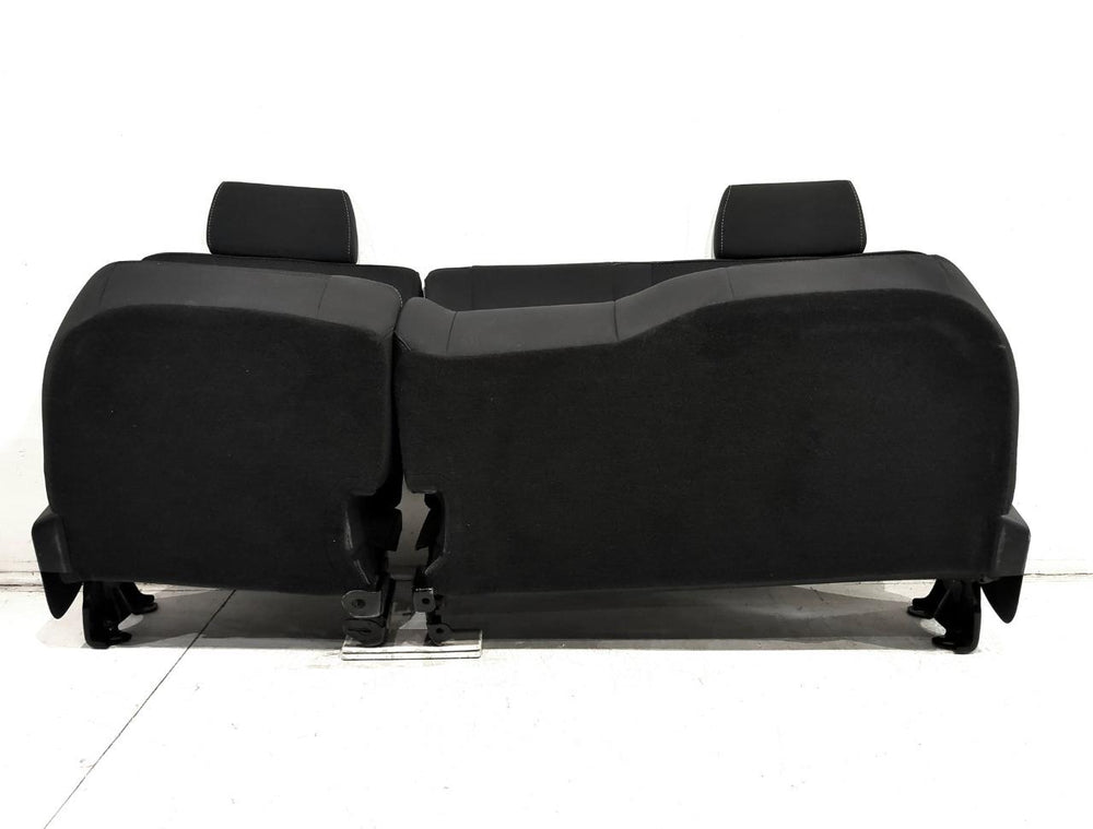 2014 - 2018 Chevy Silverado Rear Seat Extended Cab Black Cloth #628i | Picture # 10 | OEM Seats